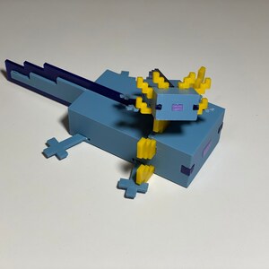 Mini Axolotls 3D Printed Minecraft Figure Unofficial | Etsy