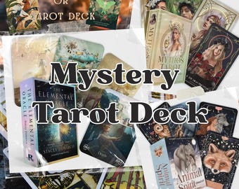 Blind Date with a Tarot or Oracle Deck Witchy Mystery Box