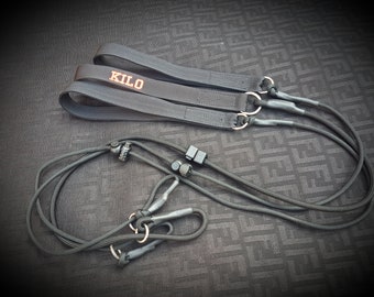 Training slip dominance  4mm -4.8mm and 6mm with webbing handle  paracord usa made all leads are very very strong