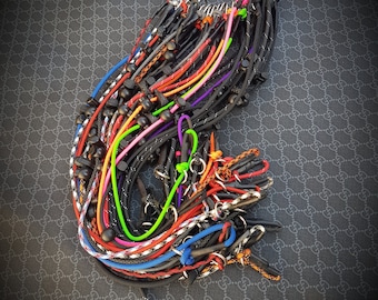 Training slip collar  approx 4.5 paracord 750 genuine USA cord ,super strong