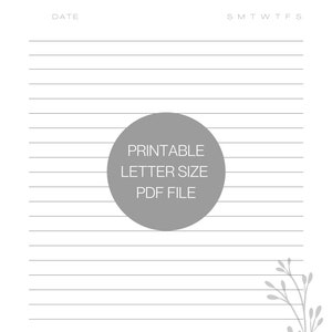 To Do List / Notes Printable PDF Daily Checklist Weekly - Etsy