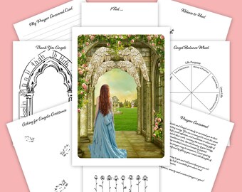 Manifesting Vision Journal Prayers Answered, 23 Page Journal, Printable, Gratitude, Affirmation and Guided Visualisation Video