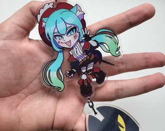 hatsune Miku prize firgure keychain