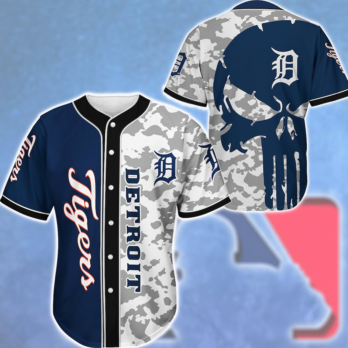 Detroit Tigers MLB Baseball Jersey Detroit Tigers MLB custom Etsy