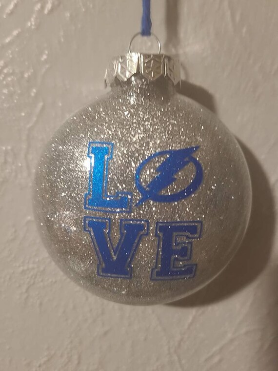 Tampa bay lightning christmas ornament Etsy