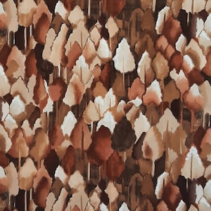 Brown Tree Fabric 1 yard Hoffman Painted Desert