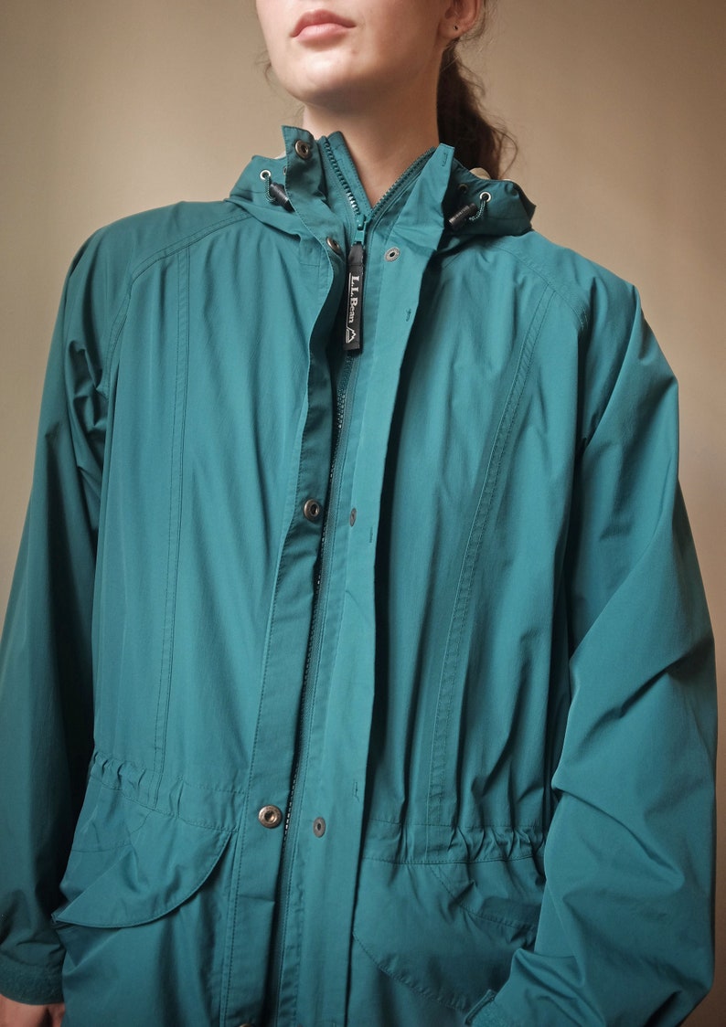 ll bean gore tex rain jacket