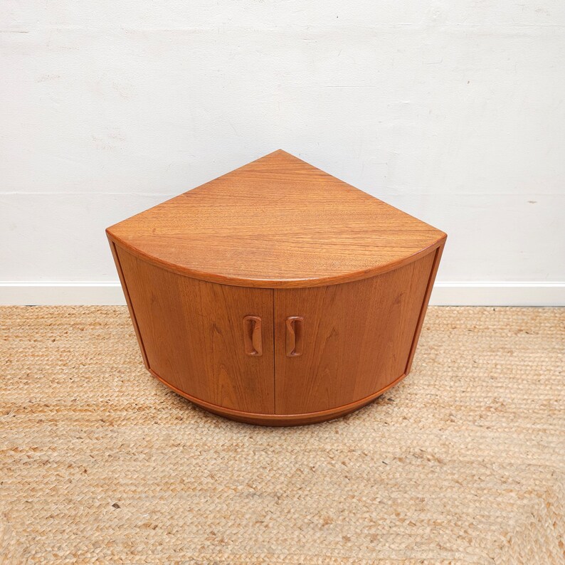Retro G Plan Corner Unit Mid Century Vintage Cupboard Teak Etsy