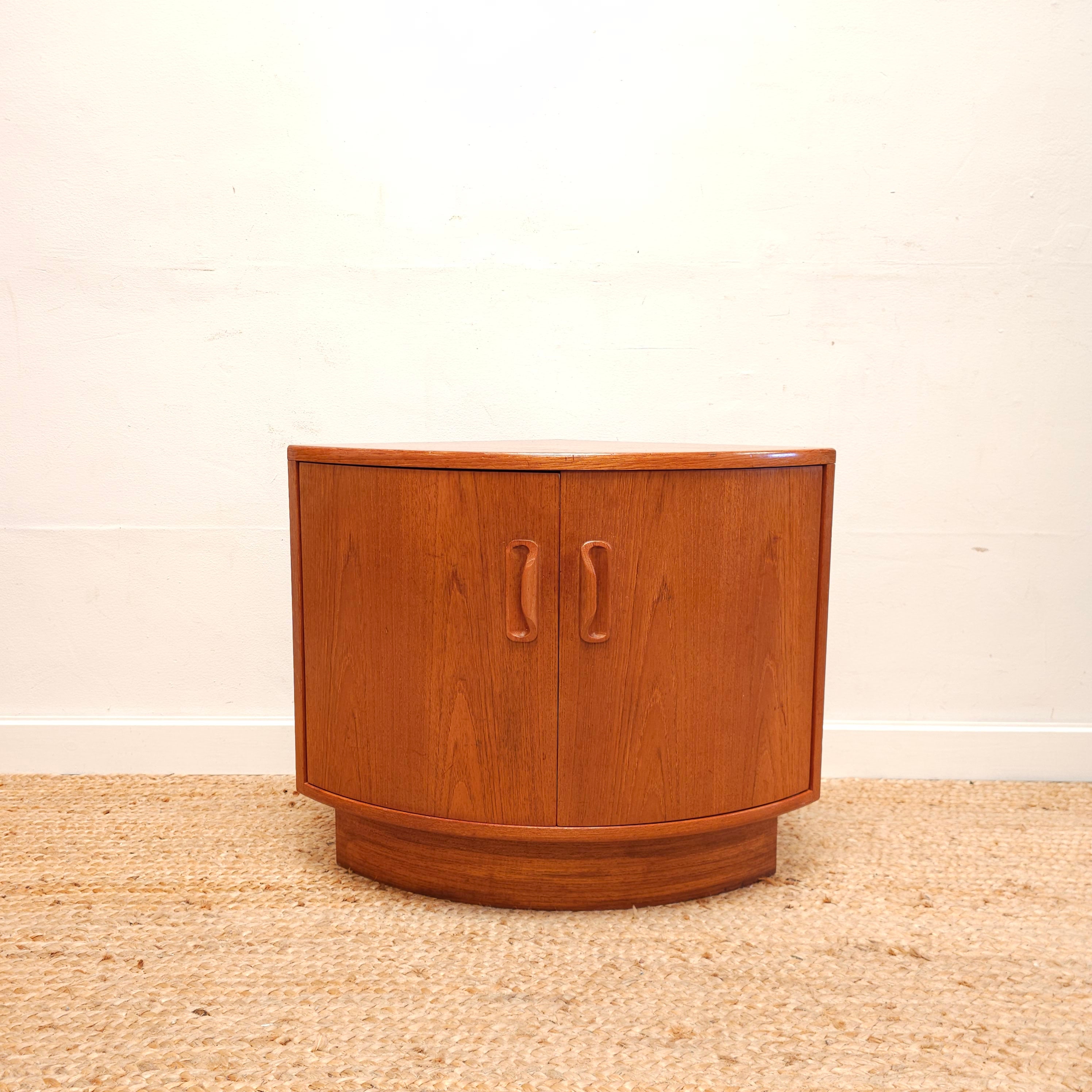 Retro G Plan Corner Unit Mid Century Vintage Cupboard Teak Etsy