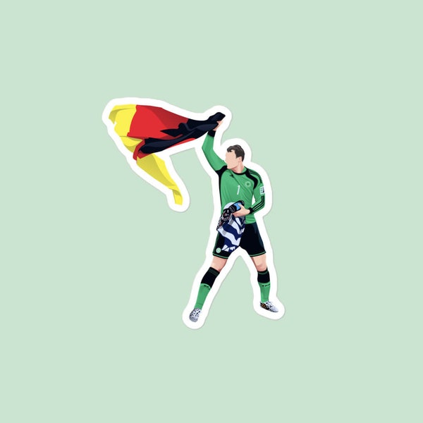 Manuel Neuer Sticker - Deutschland Fußball Sticker
