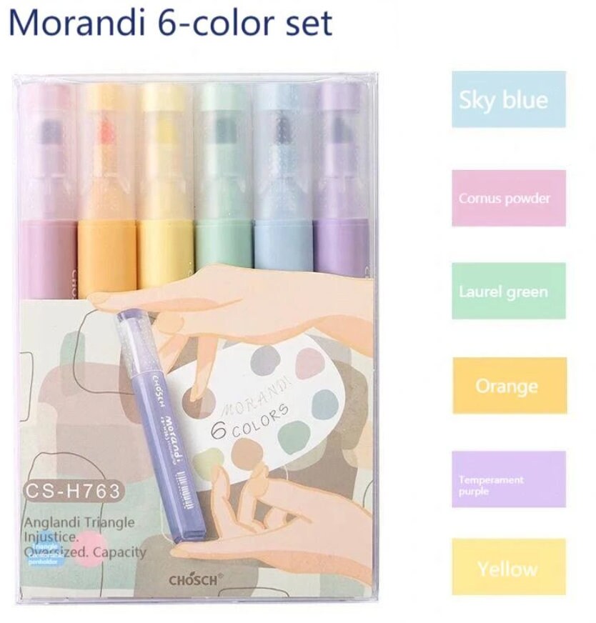 Languo Morandi NORDIC SET Color Gel 9 Pen Set 0.5mm Black Out Planning  Milky Gel Pen Set Fine Point Set D0222 