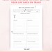 PRINTABLE Daily Planner &amp; Journal, Calendar,day Organizer, A4, A5 ...