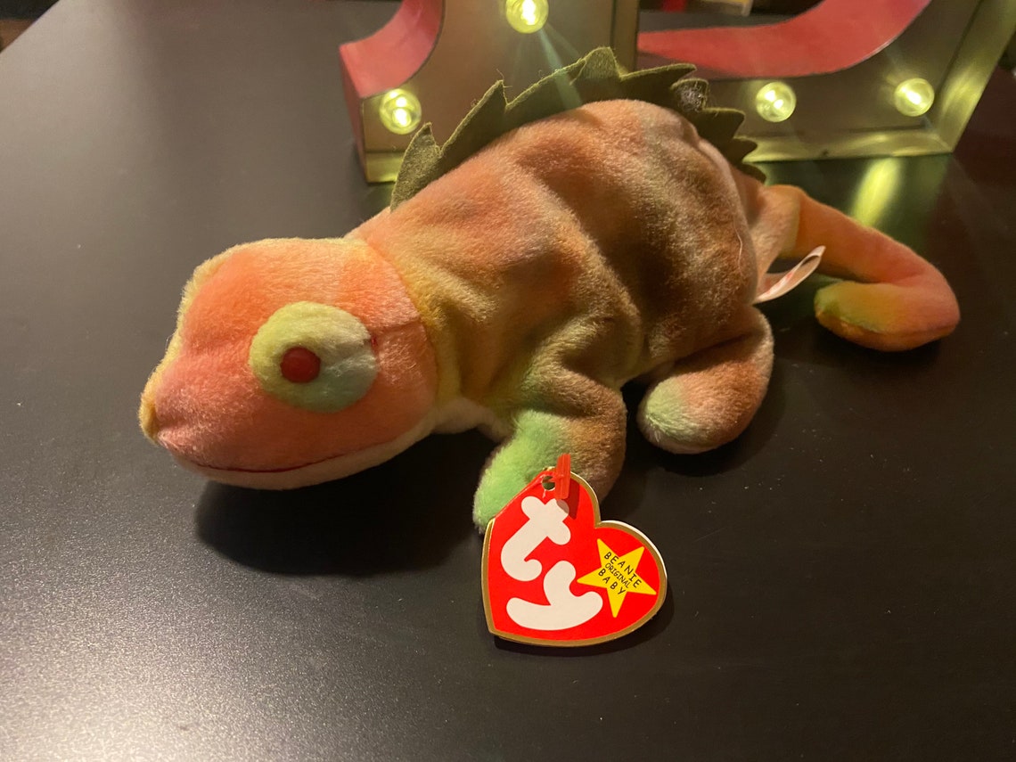 Rare TY beanie baby IGGY 1997 Etsy