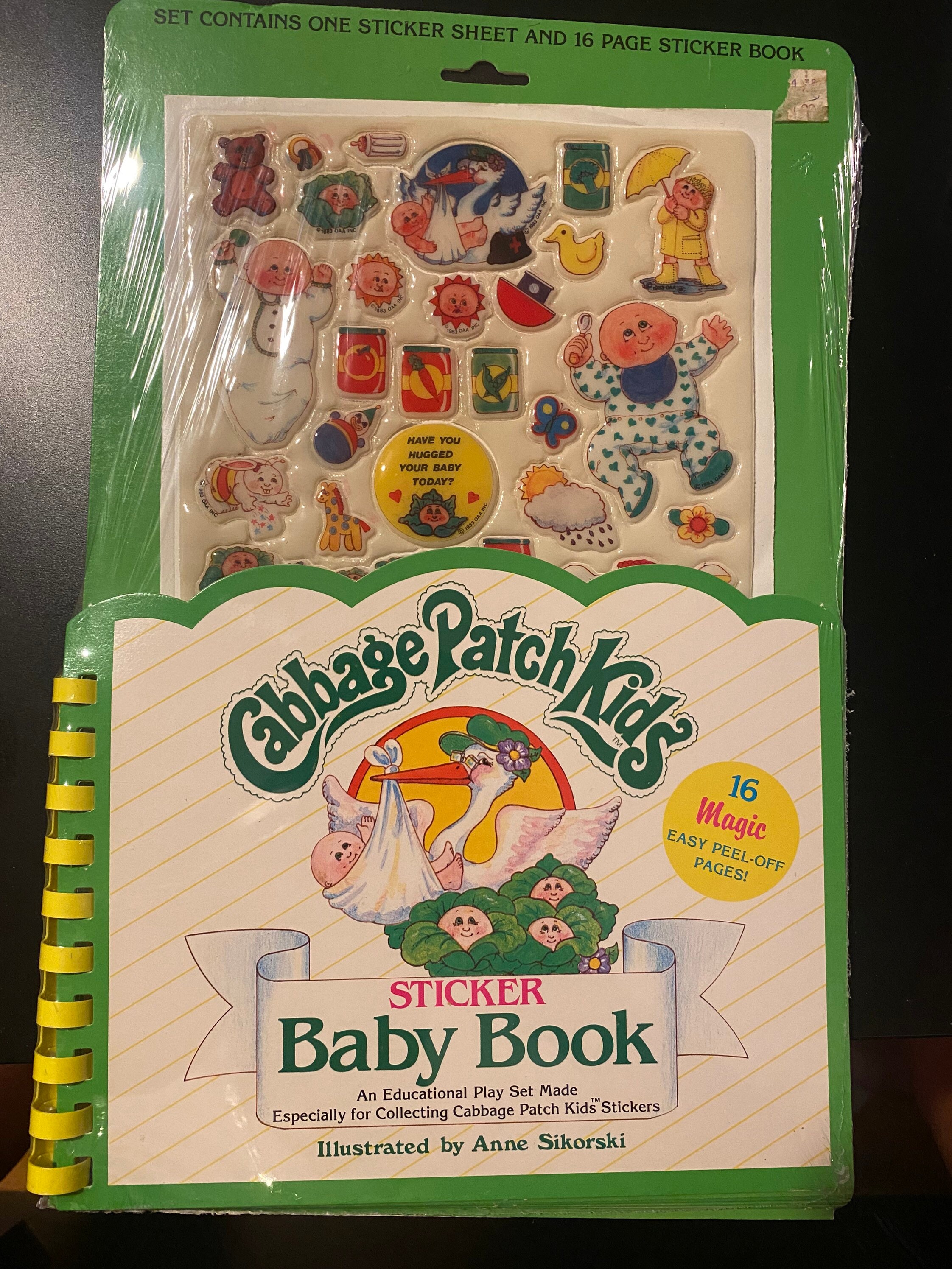 1983 cabbage patch kids baby book Etsy