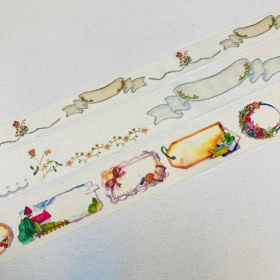 Watercolor Ancient Papyrus Ribbon Scroll Drawing Vintage Old Scroll ...