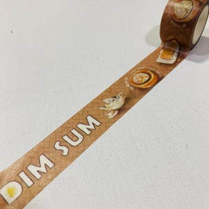 Hong Kong Traditional Festival Washi tape Lion dance moon festival Chinese New year, dim sum rooster old water bottle St John image 15
