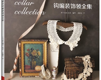 Crochet Collar Collection - Japanese Dress Pattern Book - Etsy