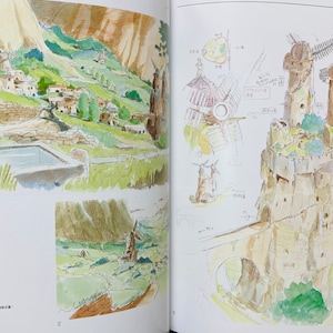 Ghibli Studio the Art of Nausicaa Valley of the Wind Creation Artbook ...
