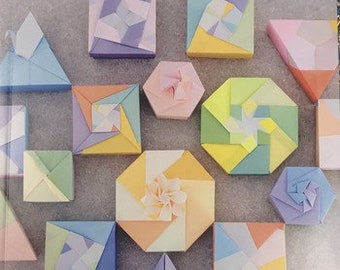 Making Polygon Origami Gift Boxes by Tomoko Fuse Japanese Craft Book