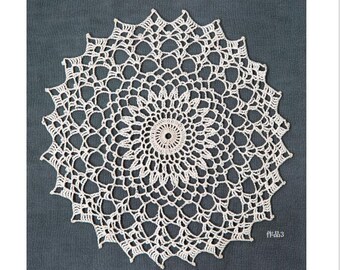 Antique Design Crochat Lace Doiles by Akiko Fukushima Japanese