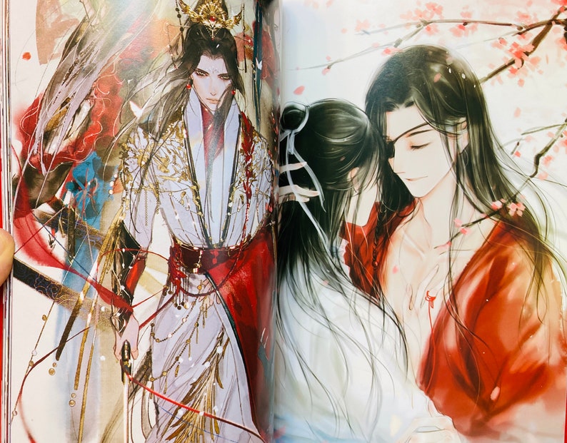 Heaven Official's Blessing Chinese Comics Art Illustration Book by Mo