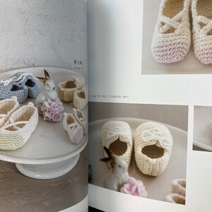 Adorable Baby Knitted Socks and Accessories Japanese Craft Book In Chinese image 7