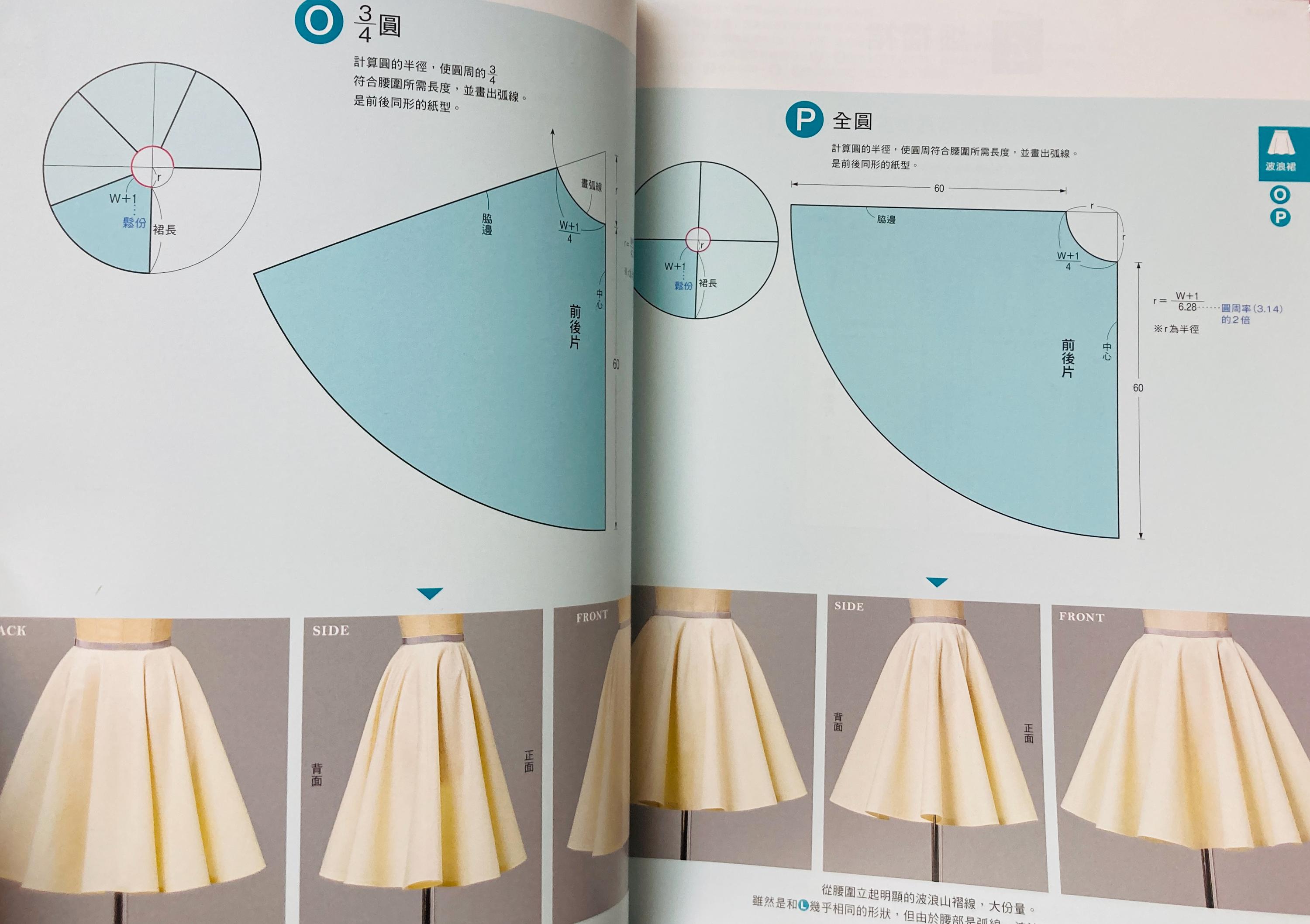 Bunka Fashion School Skirt Pattern Lesson - Japanese Craft Pattern Book ...