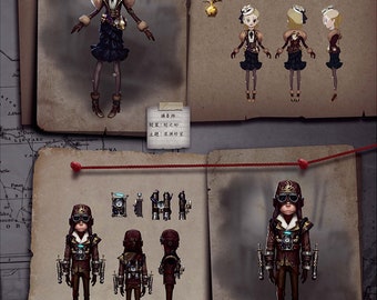 Official Identity V Artbook, Art & Design of Identity V, Oletus