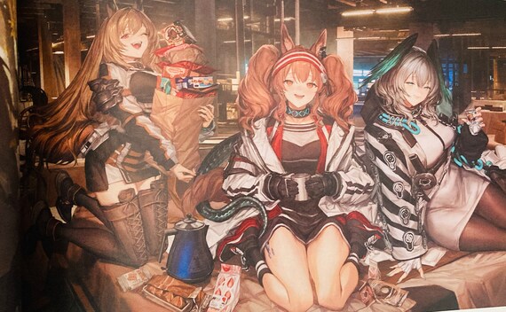 アークナイツ公式イラスト集 第4巻（中国語版） - Etsy 日本