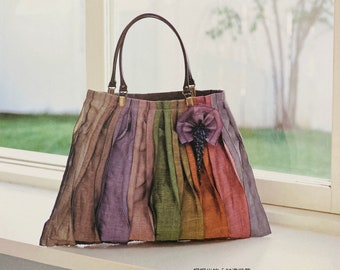 Elegant Fashionable patchwork bags  Japanese Sewing Patterns Craft Book (In Chinese)