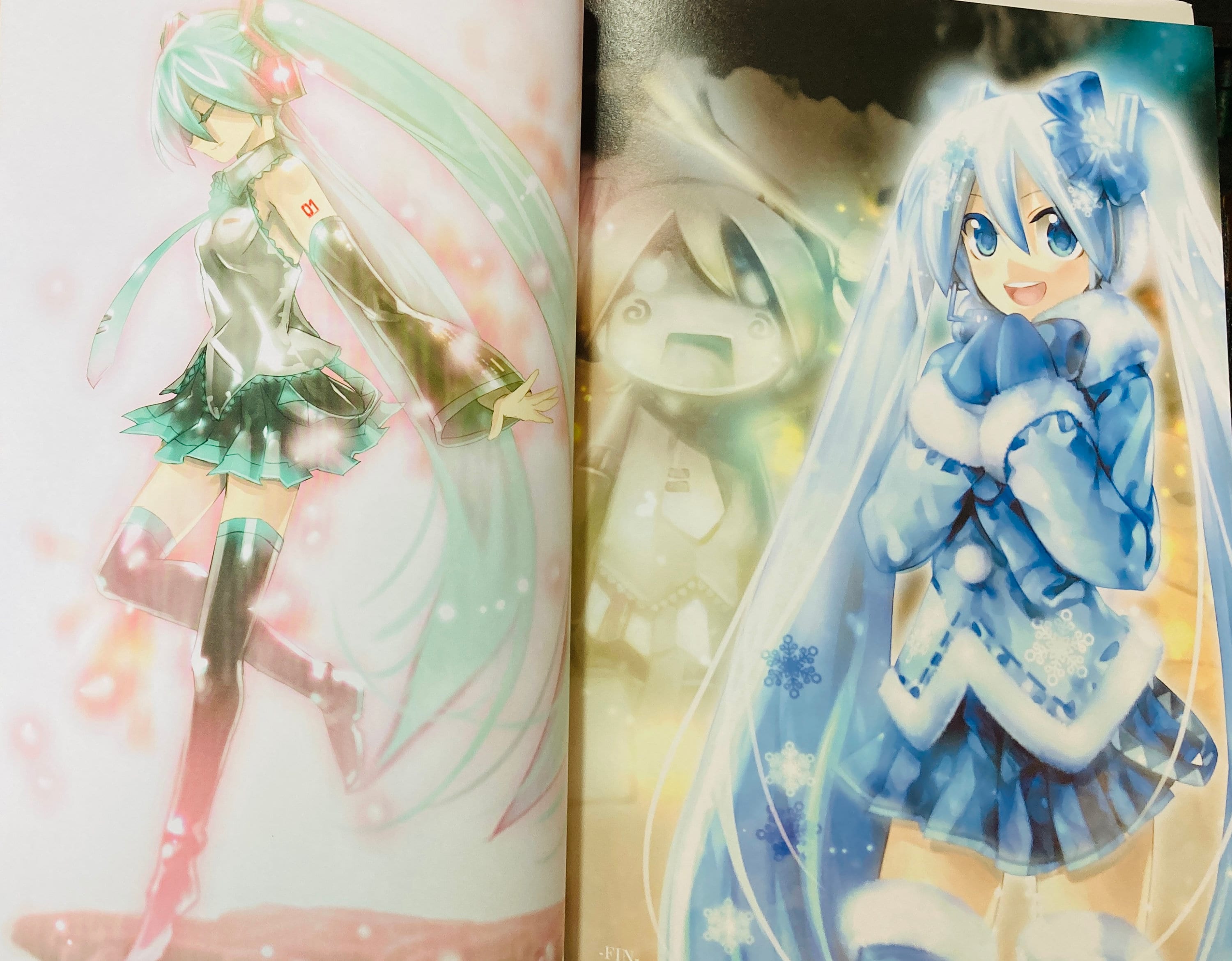 版画 花園 アールビバン　初音ミク絵師　KEI 直筆サイン KEI 直筆サイン入りカラー複製イラスト / 初音ミク