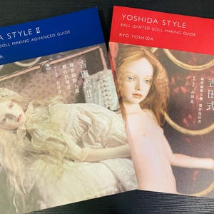 Guide de fabrication de poupées articulées à rotule de style Yoshida par Ryo Yoshida I et livre d'artisanat de fabrication de poupées japonaises Advanced Guide (en chinois)