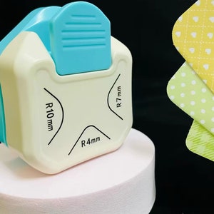 3-in-1 hoekpapierpons (keuze 1): ronde hoek, platte hoek of speciale hoek