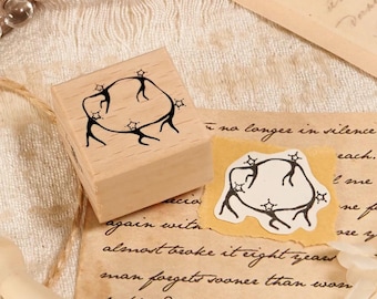 Henri Matisse inspirierte Tänzer-Gummistempel