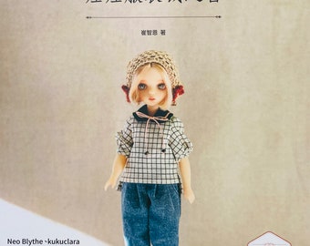 Neo Blythe SD Doll Mini Doll clothes fashion fashion design patterns Korean Craft Book (In Chinese)