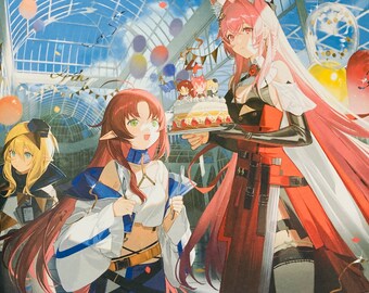 アークナイツ公式イラスト集 第4巻（中国語版） - Etsy 日本