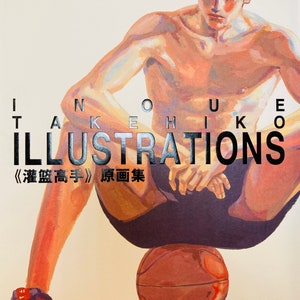 Inou Takehiko Illustration Kunstbuch von Slam Dunk Japanischen Anime Basketball Geschäft Sport Anime Original Illustration Sammlung