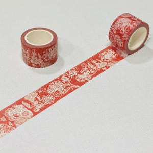 Hong Kong Traditional Festival Washi tape Lion dance moon festival Chinese New year, dim sum rooster old water bottle St John 1. Monkey paper cut