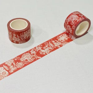 Hong Kong Traditional Festival Washi tape Lion dance moon festival Chinese New year, dim sum rooster old water bottle St John image 11
