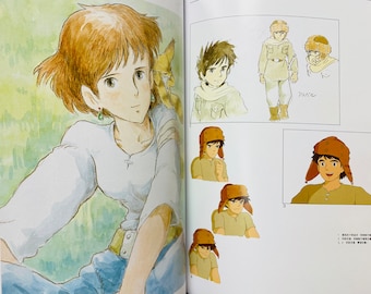 Ghibli Studio the Art of Nausicaa Valley of the Wind Creation