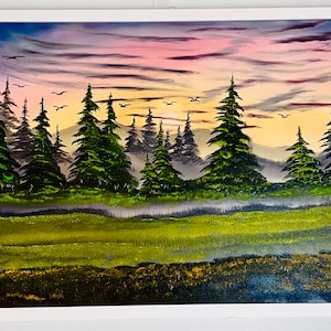 Sunset in the Foothills