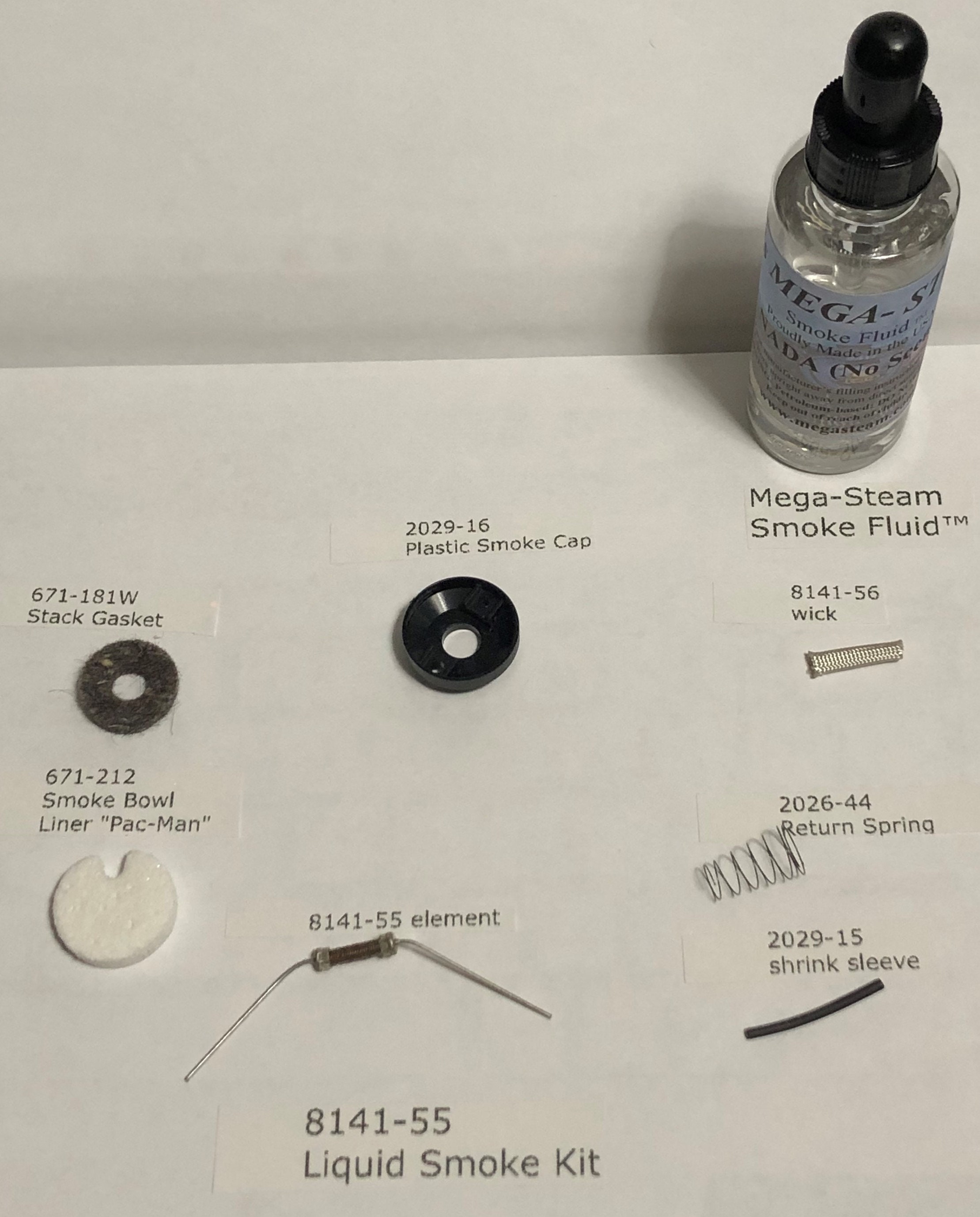 Lionel Smoke Kit Repair Kits 2 Complete Kits With 2 Ounce Bottle of