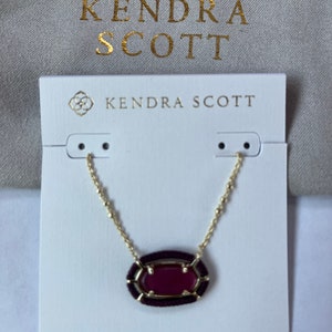 Kendra Scott Necklace Pink Etsy Australia