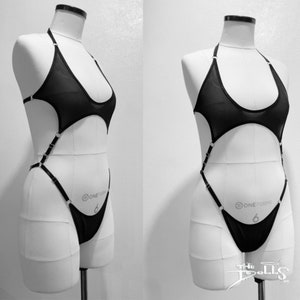 Thedollsnyc Transgender Tucking BODYSUIT, Transgender underwear, gaff underwear image 5