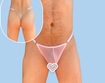 Transgender underwear pouch thong | tucking gaff, Crossdresser clothing, Sissy lingerie, Gay lingerie, queer underwear