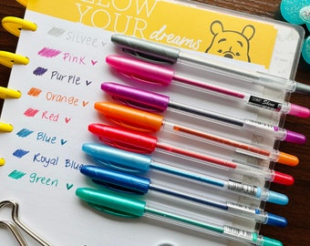 Sparkle Pen | Glitter Pen | Glitter gel pen | Gel Pen | Pink Pen | Blue Pen | Green Pen | Purple Pen