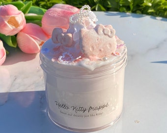 Hello Kitty Frappé Glossy Milkshake Slime 5oz