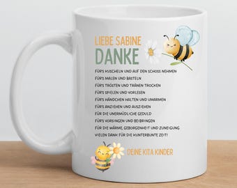 Kindergarten Farewell Gift Personalized Mug Teacher Gift Personalized Farewell Gift Kindergarten Thank You Gift Coffee Mug for Teachers