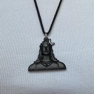 Shiva Necklace Shiva Pendant Divine Masculine Tantric Jewelry Spiritual Necklace Shiva Necklace shiv ji necklace Adiyogi Shiva Pendant