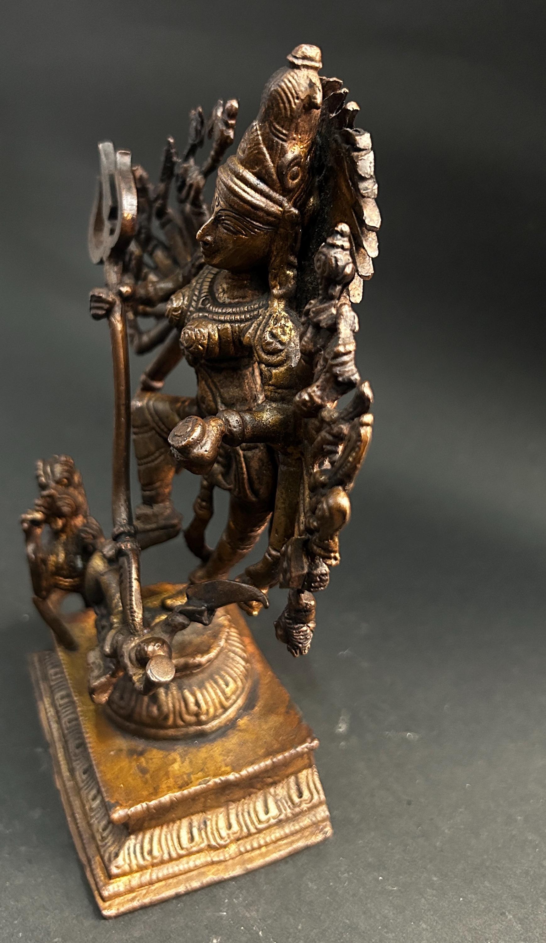 Mahisasurmardini Durga Copper Statue | Solid Copper Maa Durga Idol